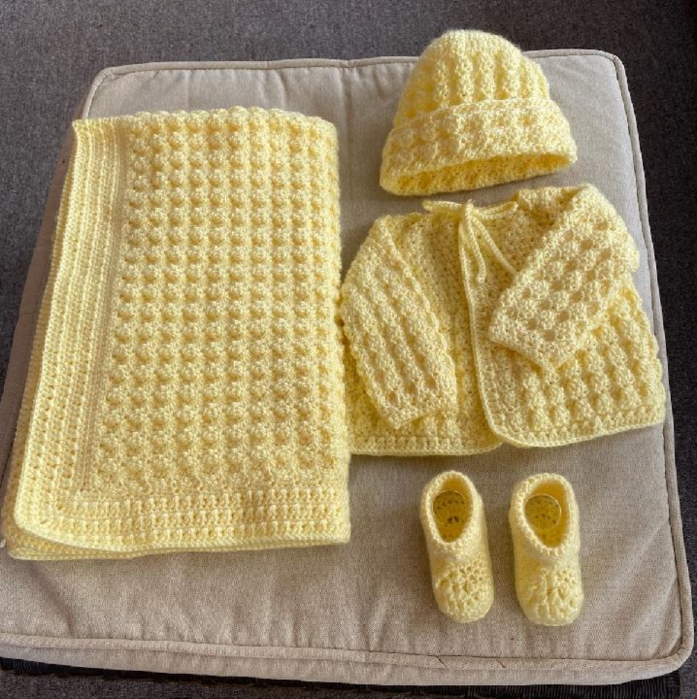 Crochet Baby Set